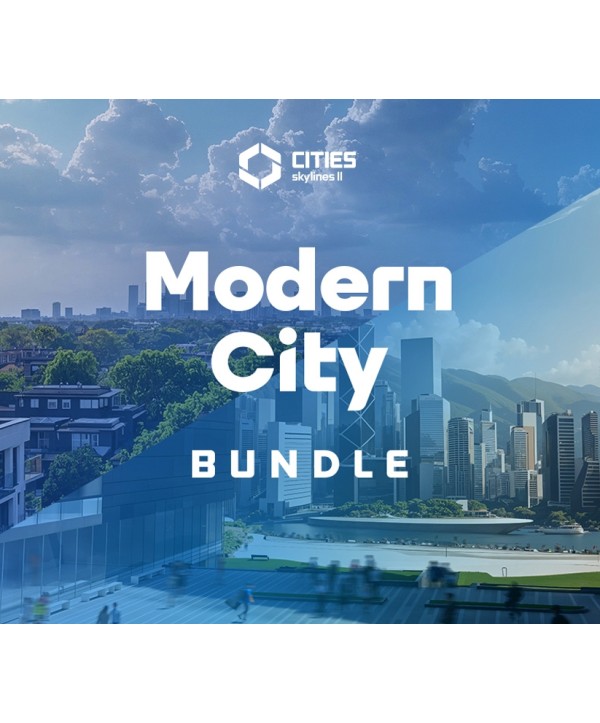 Cities: Skylines II - Modern City Bundle DLC Steam Key GLOBAL